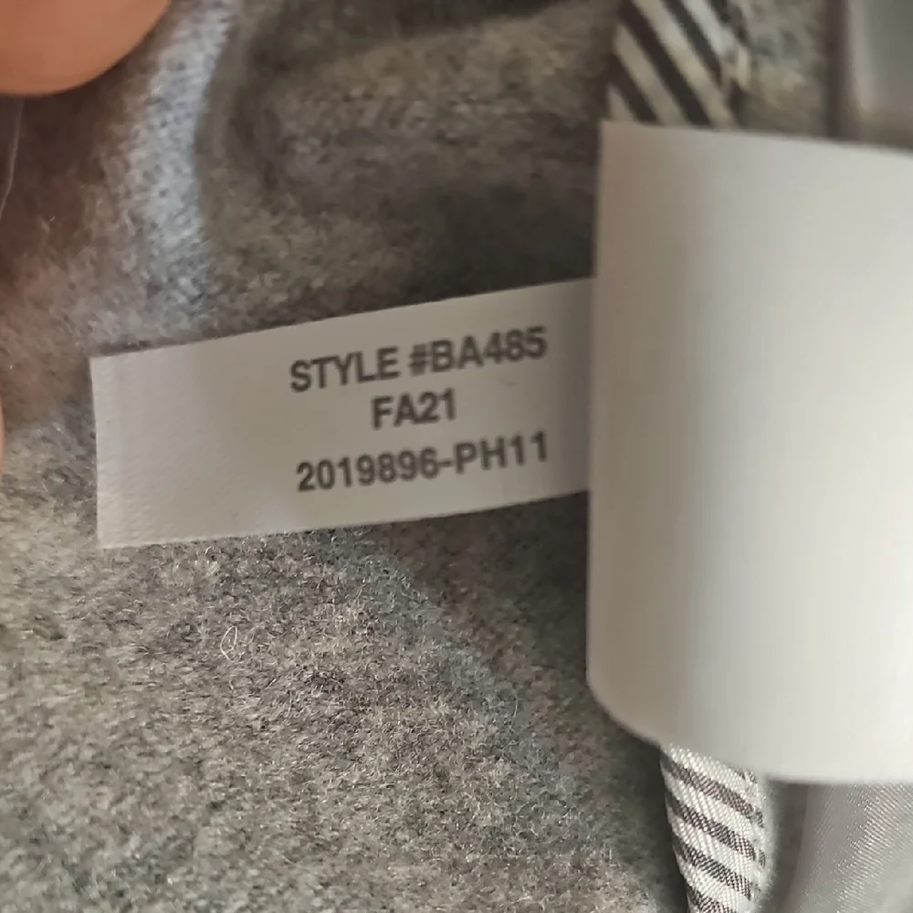 J. Crew Heather Gray Belted Jacket - Picture 7 of 12